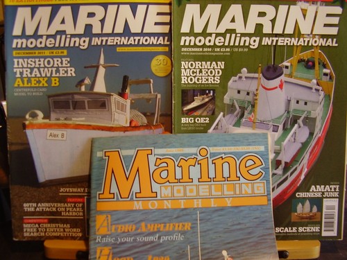 Job lot model boat - job, x