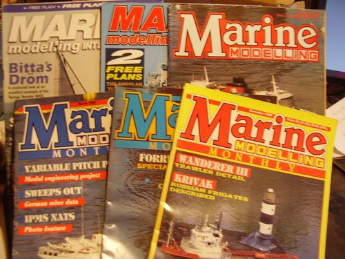 Job lot model boat mags - job, 6