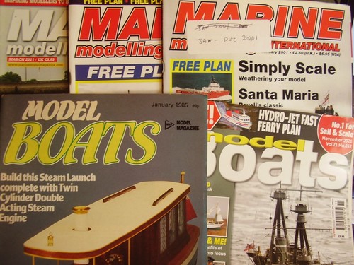 Job lot model boat - job,